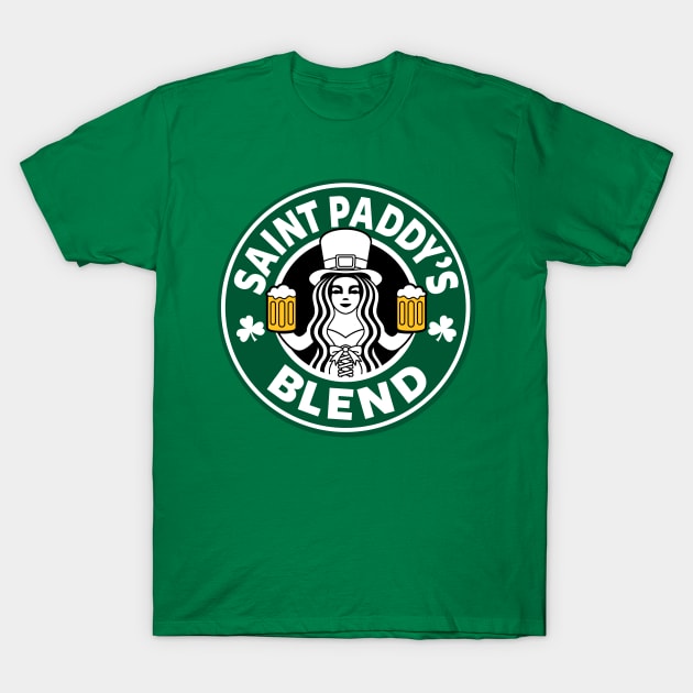 Saint Patrick's Day Irish Blend Gift For Beer Drinkers T-Shirt by BoggsNicolas